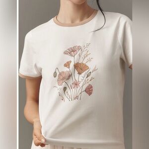 Porridge X Espie Munoz Quintero ‘We Still Bloom’ Tee, XS